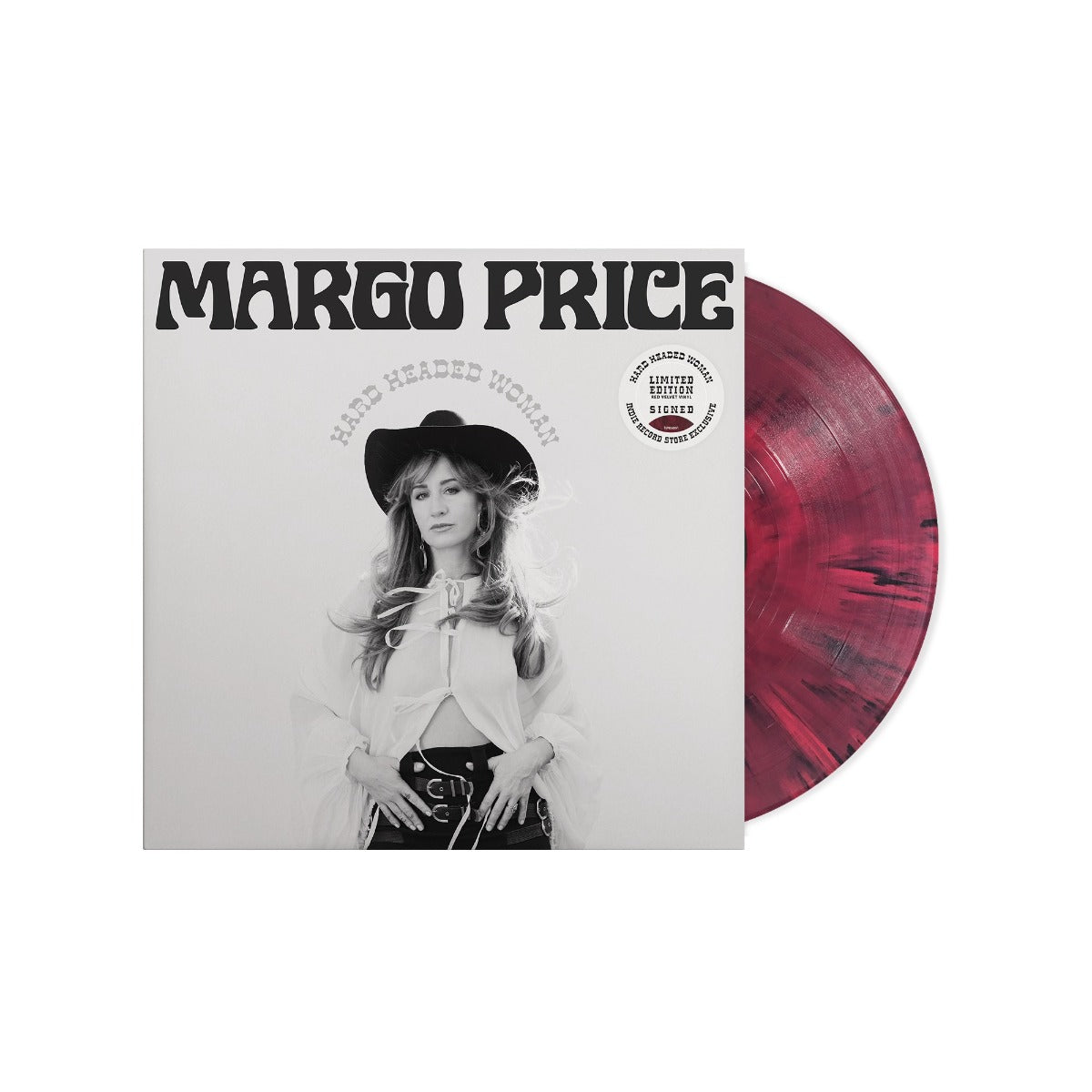 Margo Price - Hard Headed Woman (Indie Exclusive) [Red Velvet LP] [Signed Insert] Vinyl