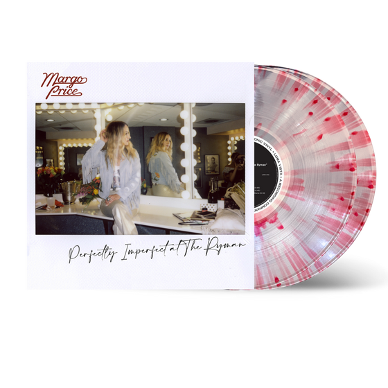 Margo Price - Perfectly Imperfect At The Ryman [Clear w/ Red Splatter 2 LP] Vinyl