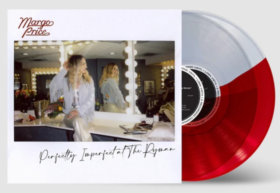 Margo Price - Perfectly Imperfect At The Ryman [Explicit Content] (Limited Edition, Clear W/ Red Split Colored Vinyl) (2 Lp's) Vinyl