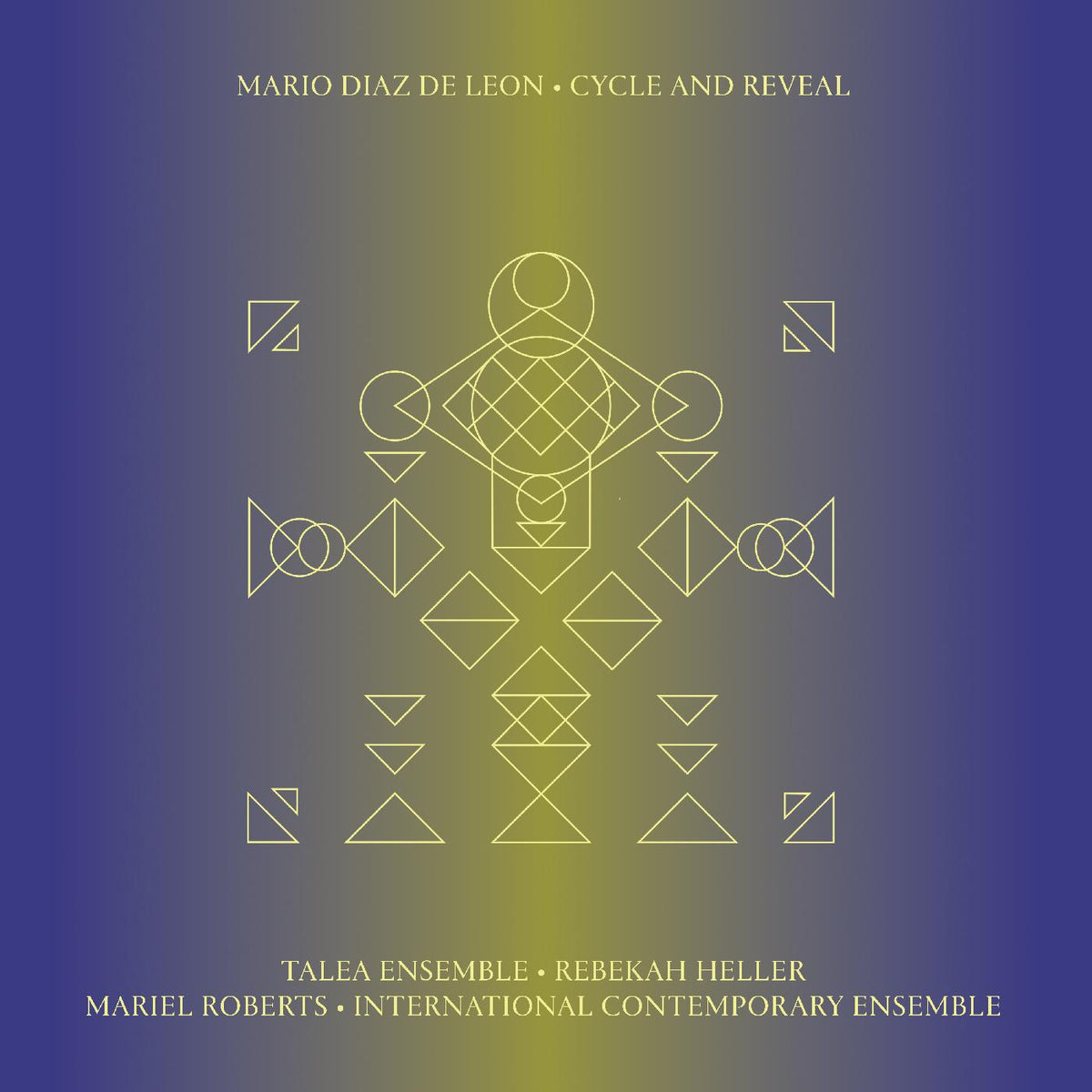 Mario Diaz De Leon - Cycle And Reveal (Indie Exclusive Clear Yellow Vinyl) Vinyl