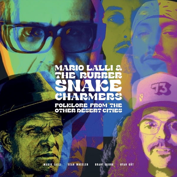 MARIO LALLI & THE RUBBER SNAKE CHARMERS - Folklore From Other Desert Cities (Violet Vinyl) Vinyl LP