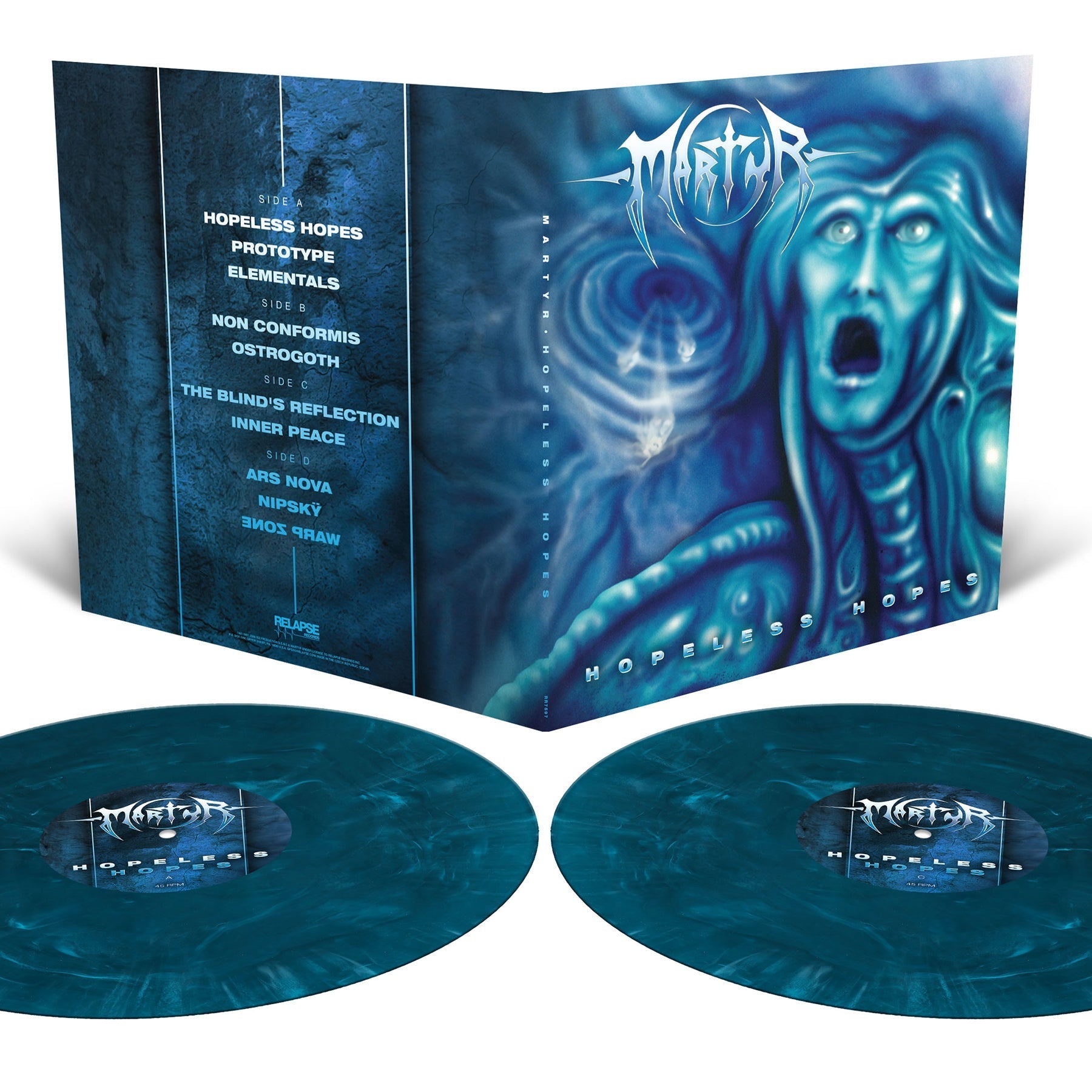 Martyr - Hopeless Hopes (Reissue) [Blue Marble Vinyl] Vinyl