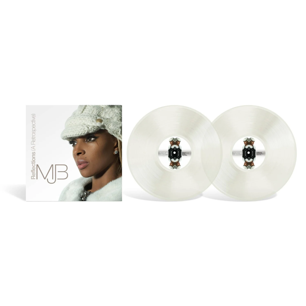 Mary J. Blige - Reflections: A Retrospective (Limited Edition, Clear White Colored Vinyl) (2 Lp's) Vinyl