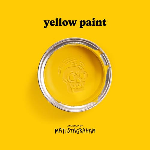 Mattstagraham - Yellow Paint (Translucent Highlighter Yellow Clear Splatter Vinyl) Vinyl