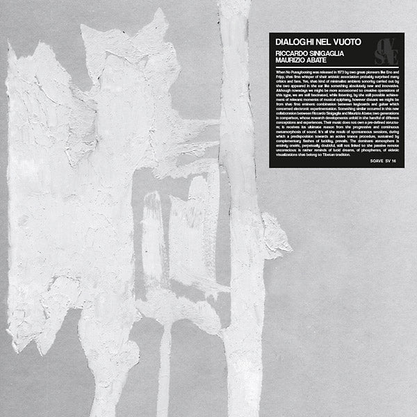 MAURIZIO ABATE/RICCARDO SINIGAGLIA - Dialoghi Nel Vuoto Vinyl LP