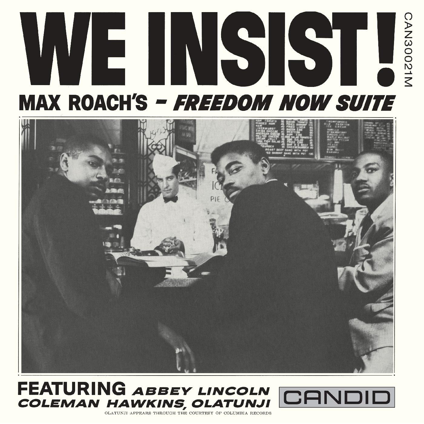 Max Roach - We Insist (Mono) Vinyl LP, 180g Vinyl, Tip On Style Jacket