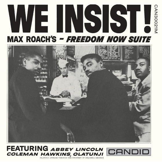 Max Roach - We Insist (Mono) Vinyl LP, 180g Vinyl, Tip On Style Jacket