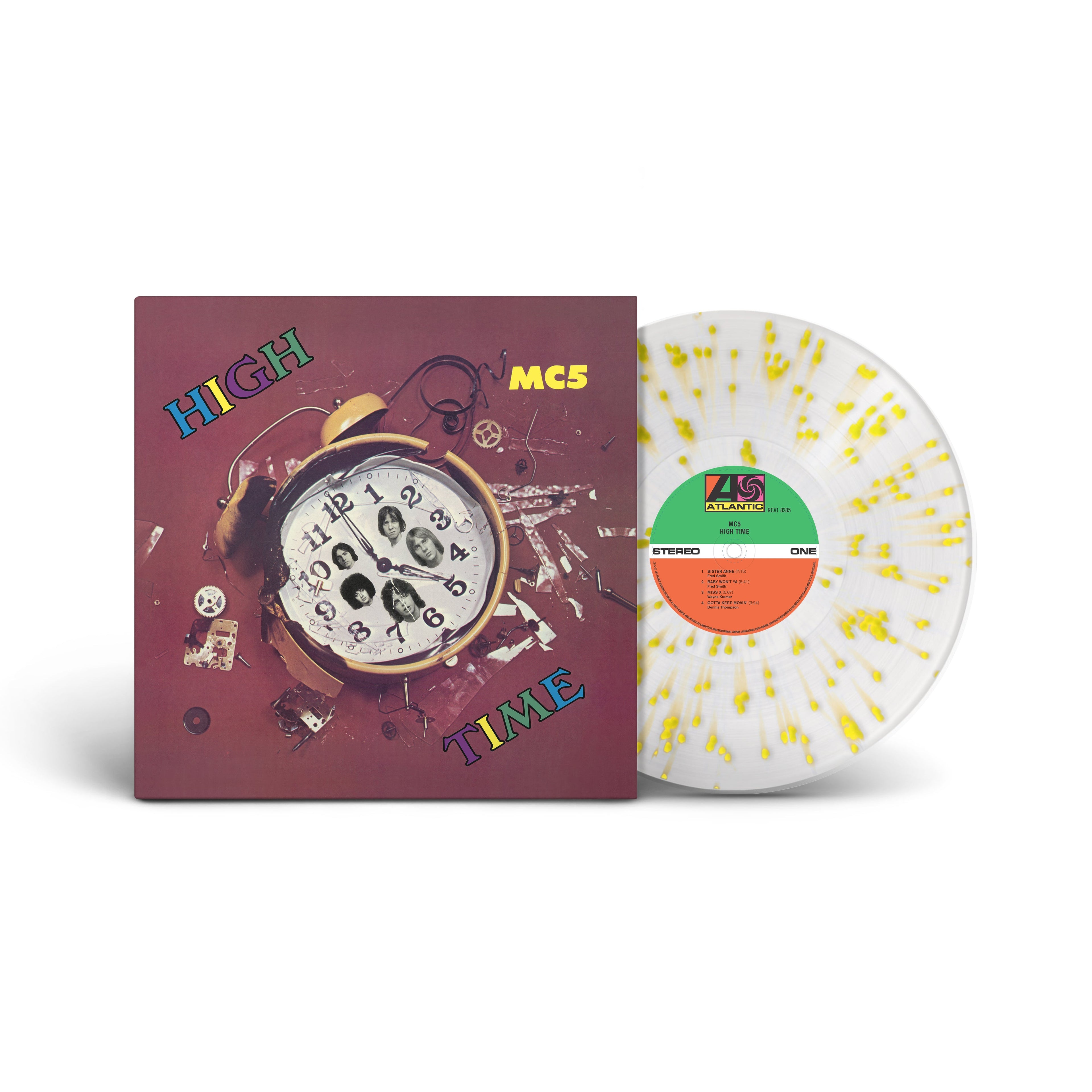 Mc5 - High Time (ROCKTOBER) (Clear / Yellow Splatter Vinyl) Vinyl