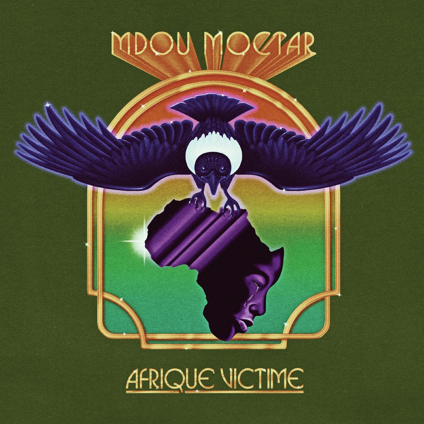 Mdou Moctar - Afrique Victime Vinyl LP Gatefold jacket & printed innersleeve