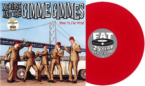 Me First And The Gimme Gimmes - Blow in the Wind: 25th Anniversary Edition (Apple Red Colored Vinyl, Reissue) Vinyl