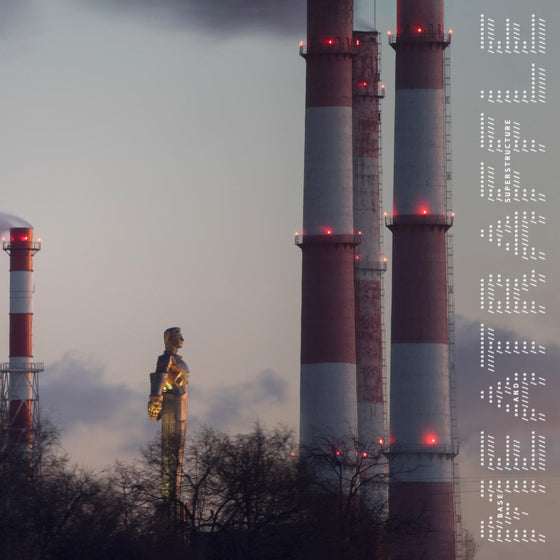 Meatraffle - Base And Superstructure (RED VINYL) Vinyl LP Red vinyl