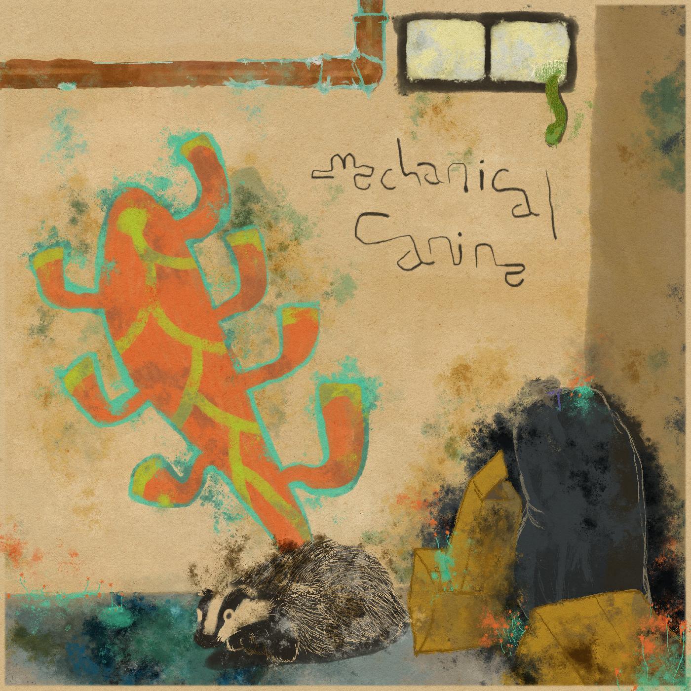 Mechanical Canine - Walls Covered in Mildew Vinyl LP