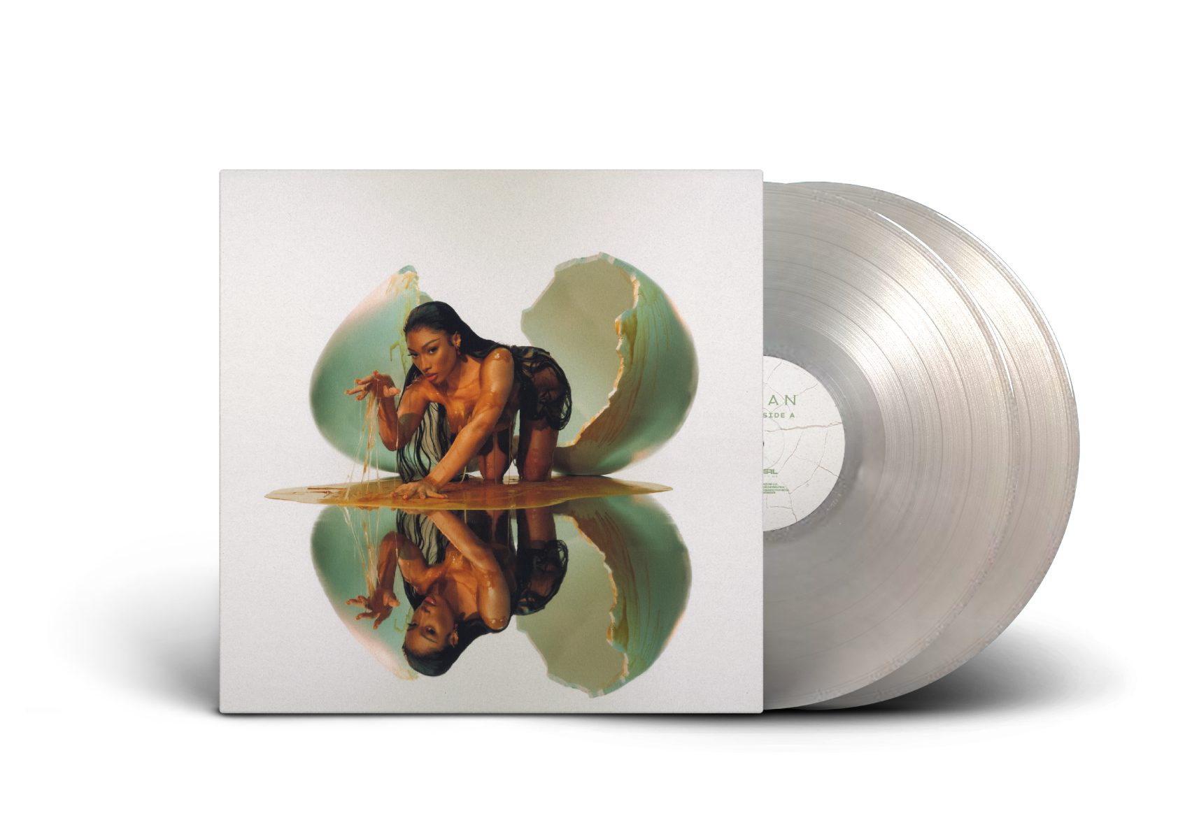 Megan Thee Stallion - Megan (Opaque Metallic Silver Colored Vinyl) (2 Lp) Vinyl