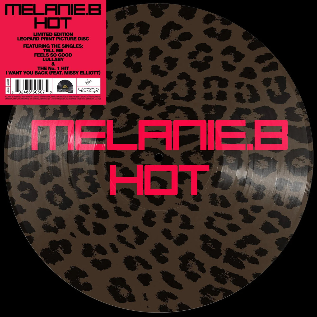 Melanie B - Hot (RSD 4.18.26) [Leopard Print Picture Disc] Vinyl