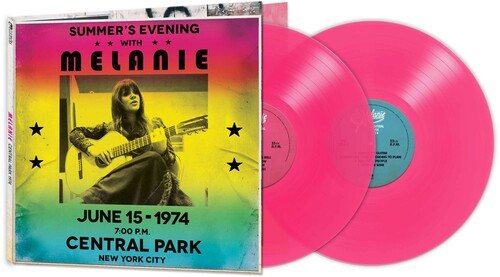 Melanie - Central Park 1974 (Colored Vinyl, Pink, Poster) (2 Lp's) Vinyl