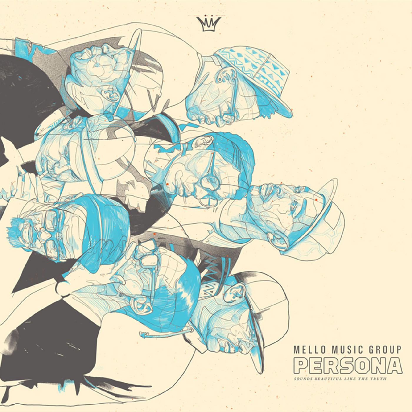 Mello Music Group - Persona (CLEAR & COLOR RORSCHACH VINYL) Vinyl LP, Clear & Color Rorschach Vinyl, Slip Sleeve / Jacket