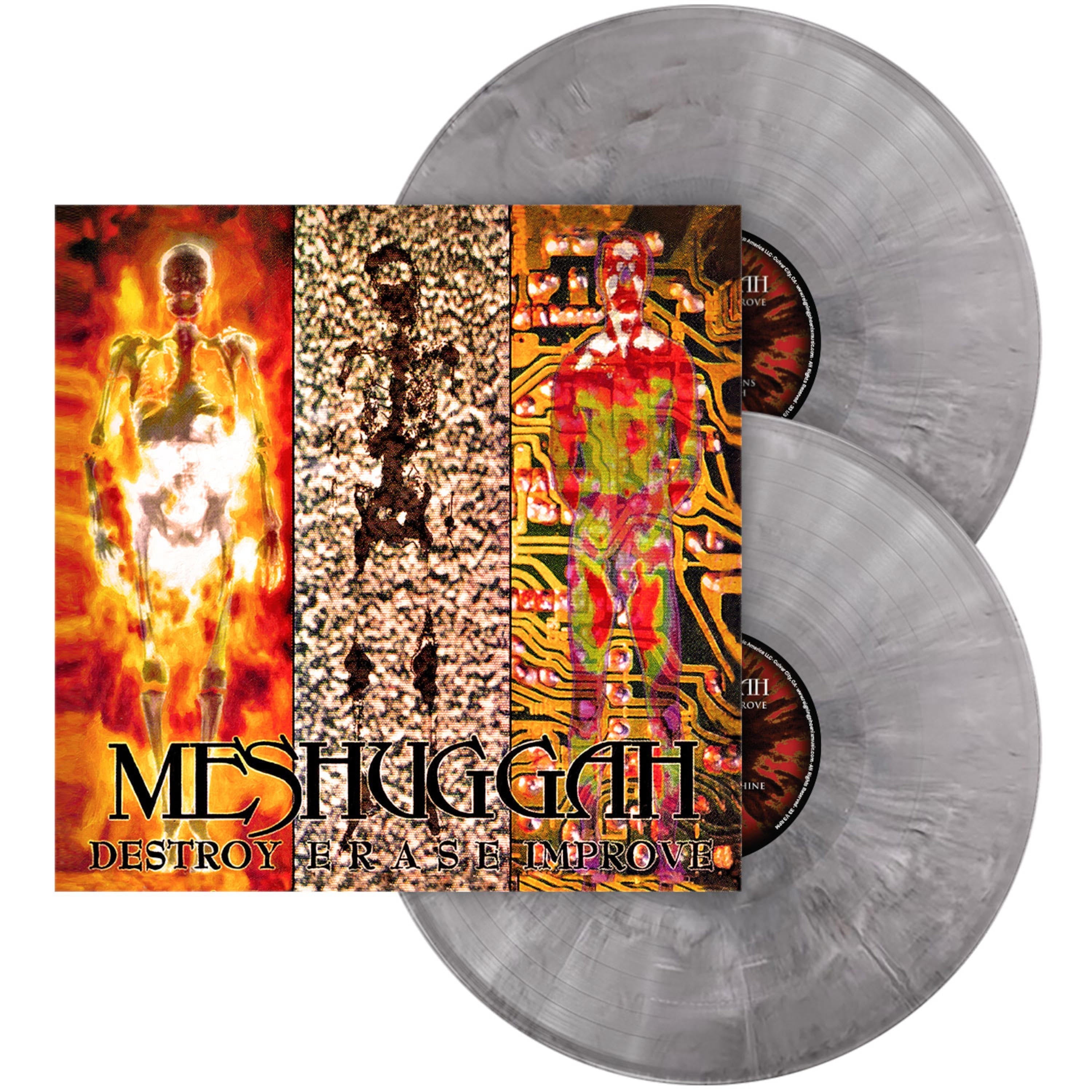 Meshuggah - Destroy Erase Improve: 30Th Anniversary Edition (2026 Remastered) [Gray, Black White Marble Vinyl] Vinyl