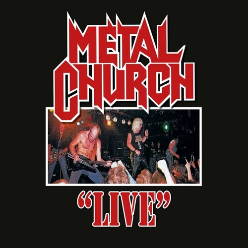 Metal Church - Live - Galaxy (Limited Edition, "Galaxy" Red & White Colored Vinyl) Vinyl