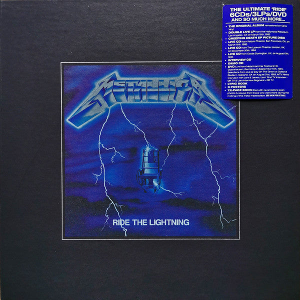 Metallica - Ride the Lightning (Deluxe Edition, Boxed Set, With CD, With DVD) Vinyl