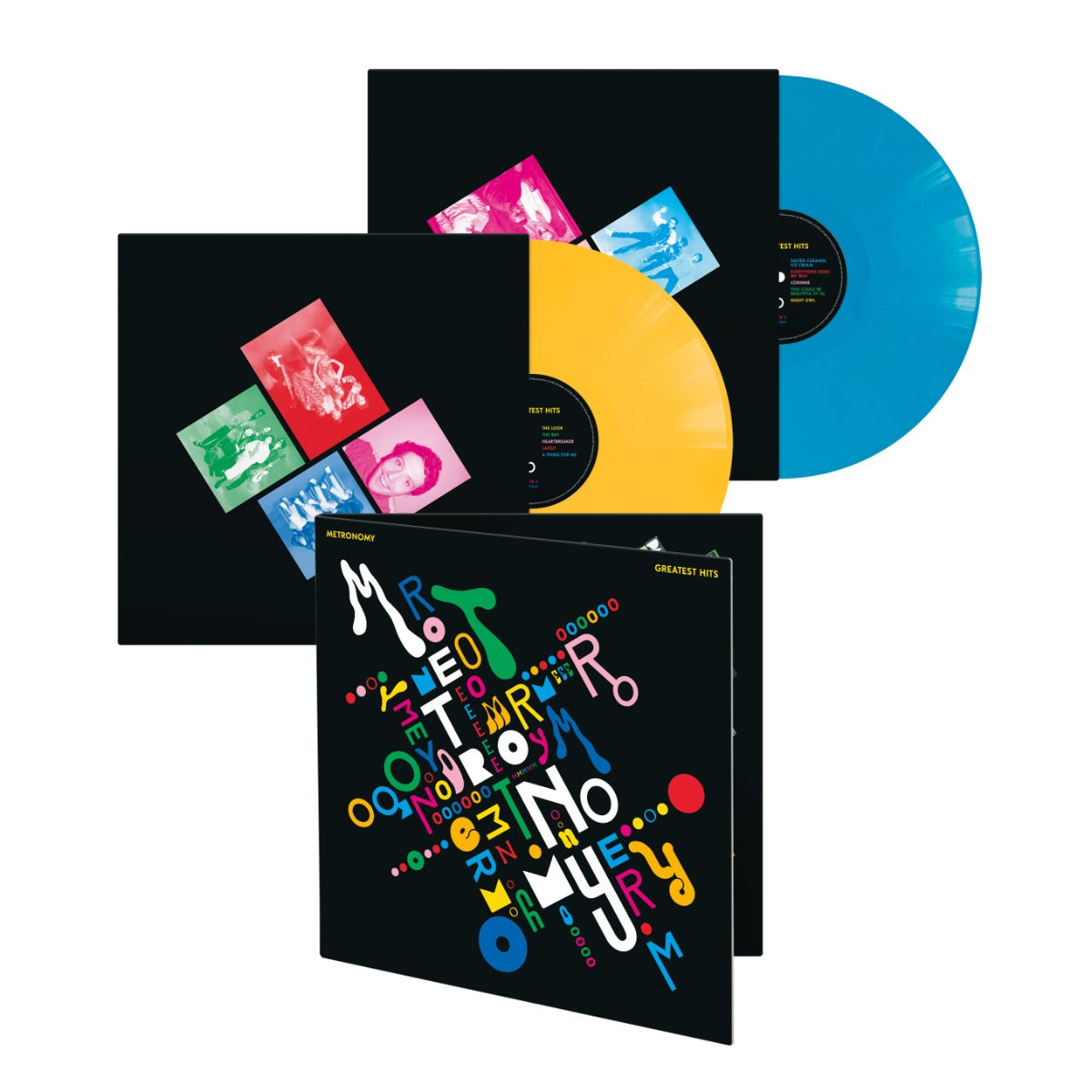 Metronomy - Greatest Hits (Indie Exclusive) (Yellow/Blue Vinyl) [2LP] Vinyl