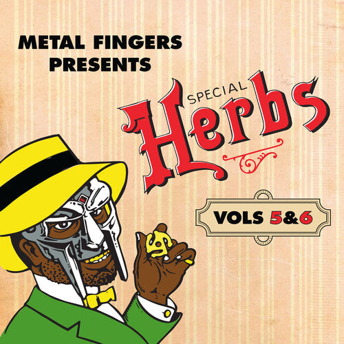 Mf Doom - Metal Fingers Presents: Special Herbs Vols. 5 & 6 (Apple Red Colored Vinyl, Gatefold, 2LP) Vinyl