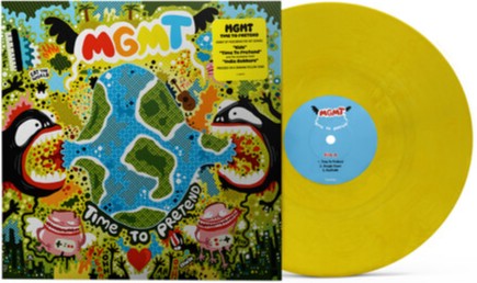 Mgmt - Time To Pretend (Banana Yellow Colored Vinyl, Extended Play) Vinyl