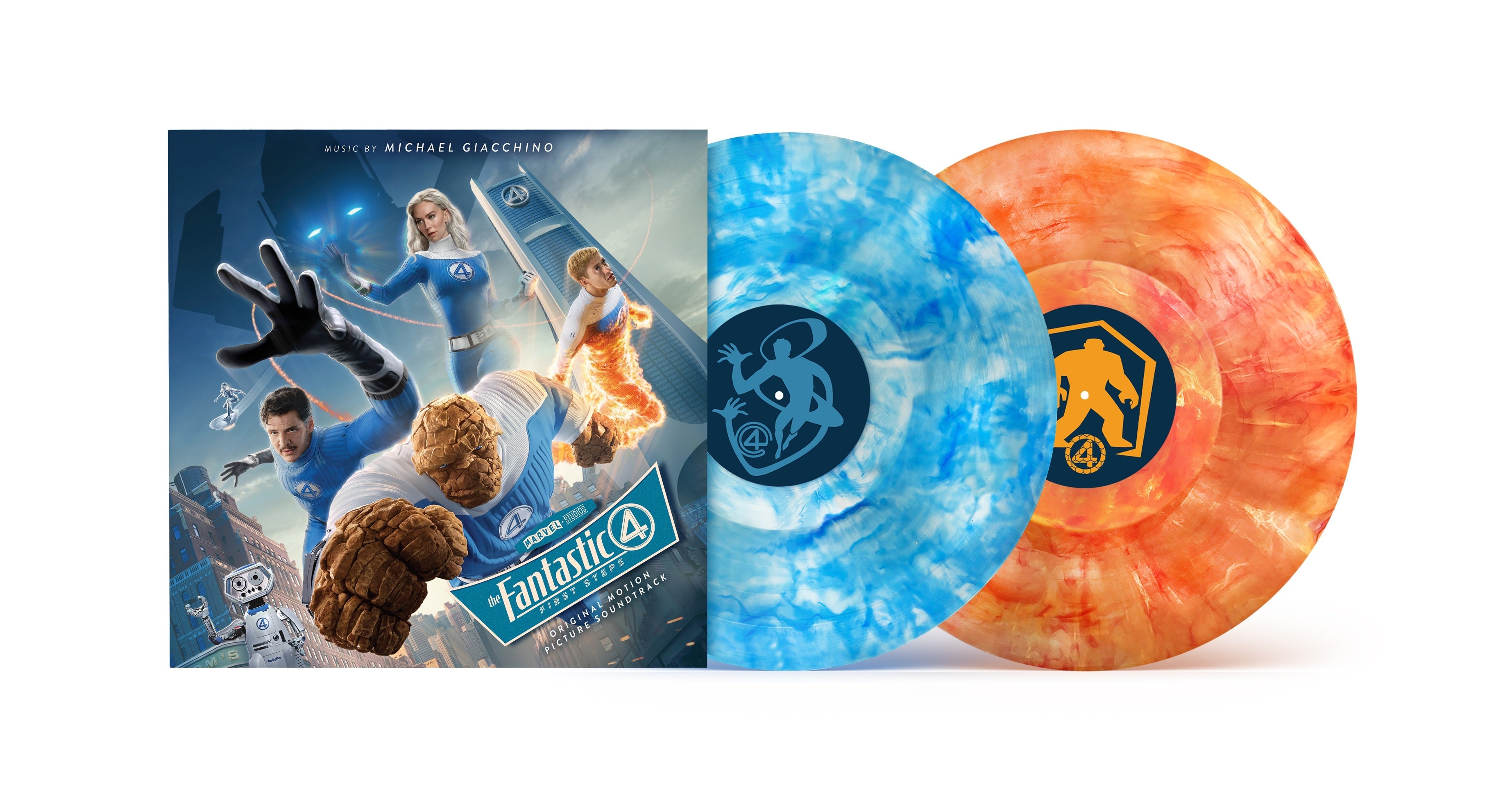 Michael Giacchino - The Fantastic Four: First Steps (Original Motion Picture Soundtrack) [Color 2LP] Vinyl