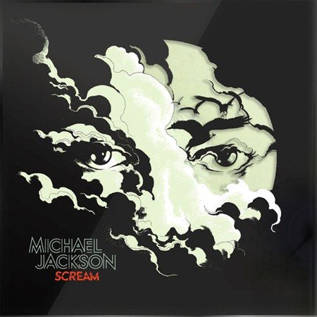 Michael Jackson - SCREAM (Glow in the dark and Translucent Blue w/ Luminous Splatter) Vinyl