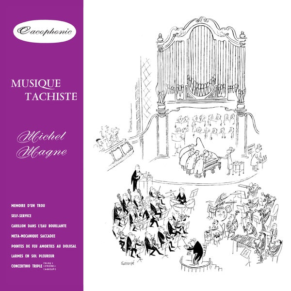 MICHEL MAGNE - Musique Tachiste Vinyl LP