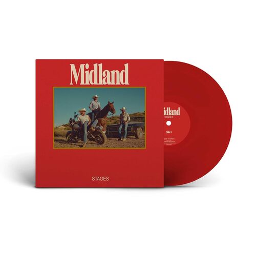 Midland - Stages [Transparent Red Lp] Vinyl