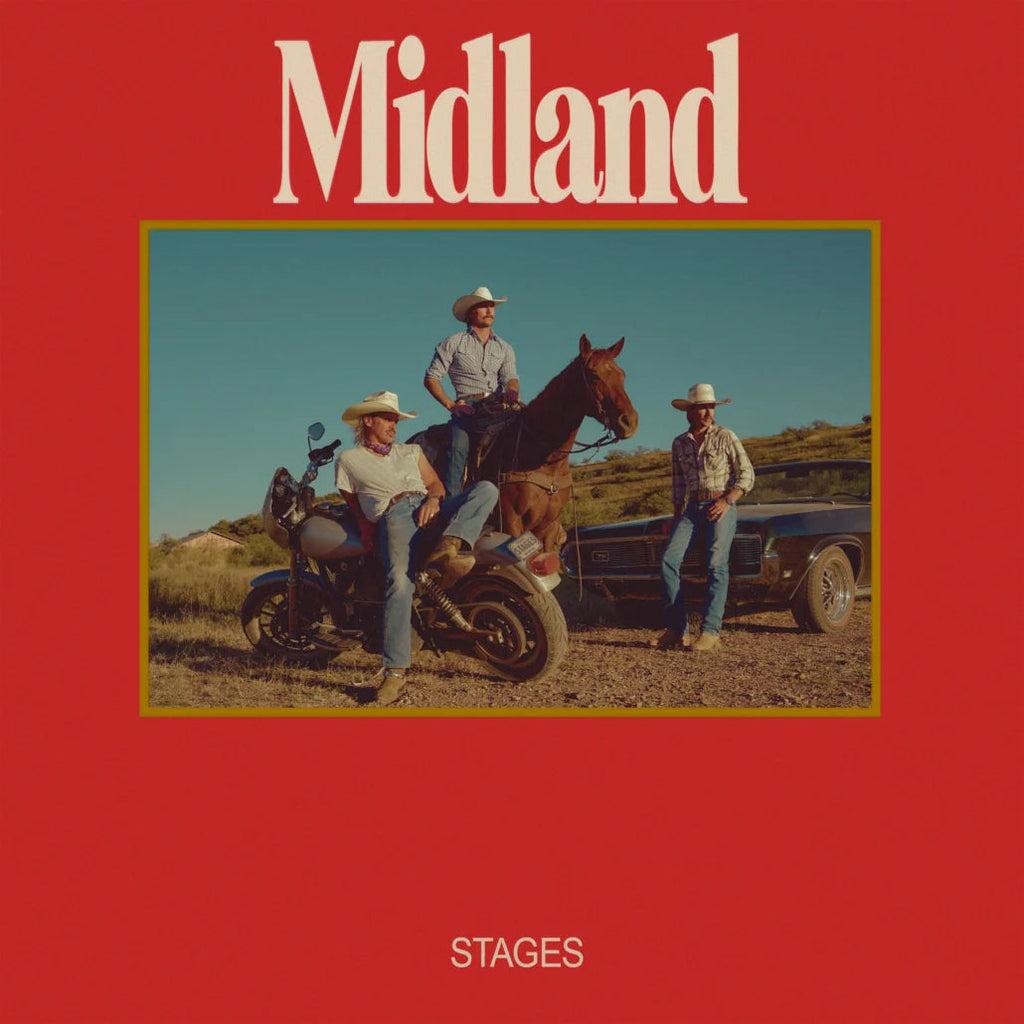 Midland - Stages [Transparent Red Lp] Vinyl