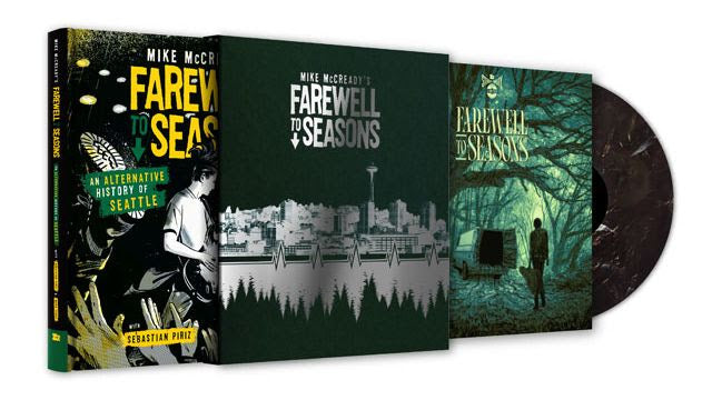 Mike McCready - Farewell To Seasons [Graphic Novel + Onyx Marble Vinyl] Vinyl