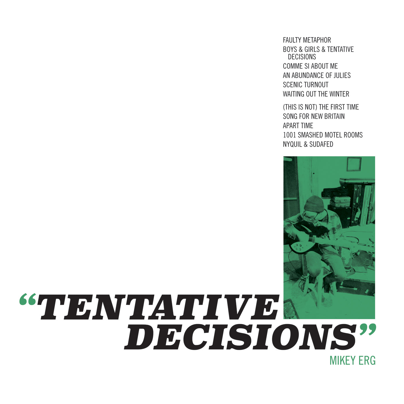 Mikey Erg - Tentative Decisions Vinyl LP