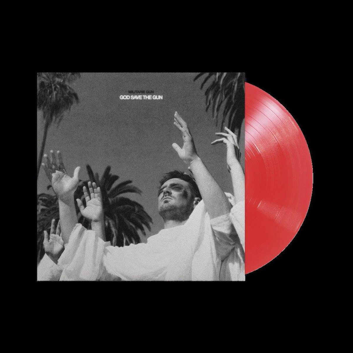 Militarie Gun - God Save The Gun [Translucent Red Lp] Vinyl