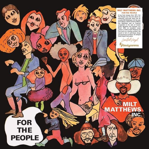 MILT MATTHEWS INC. - For the People Vinyl LP