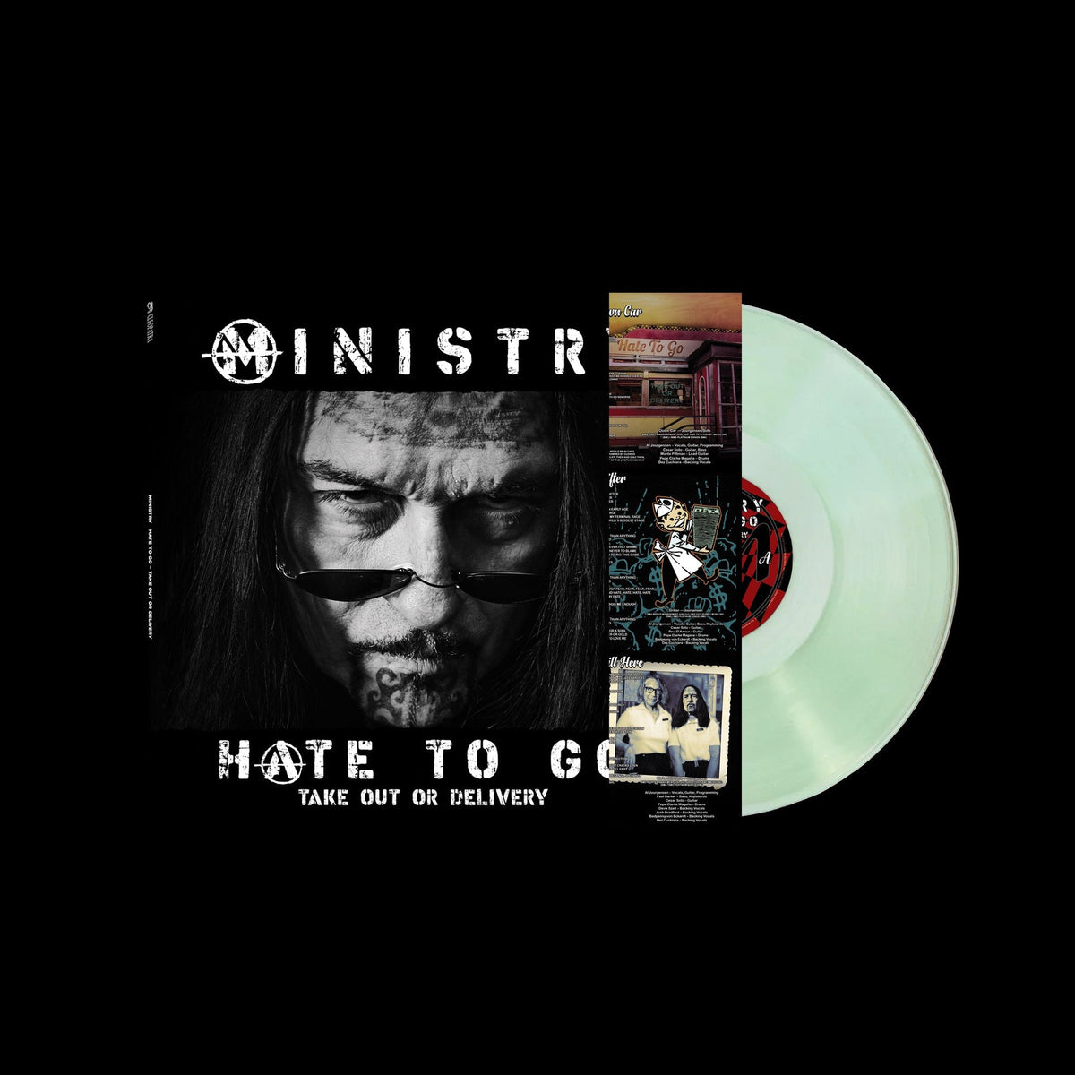 MINISTRY - Hate To Go - Take Out Or Delivery (Limited Edition) [Coke Bottle Green Vinyl] Vinyl