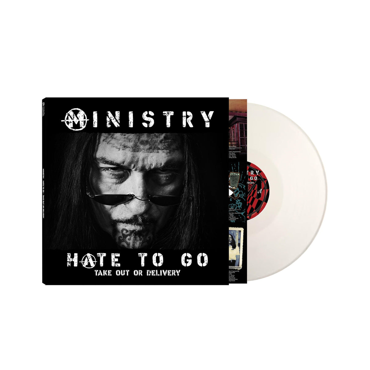 MINISTRY - Hate To Go - Take Out Or Delivery (Limited Edition) [White Vinyl] Vinyl