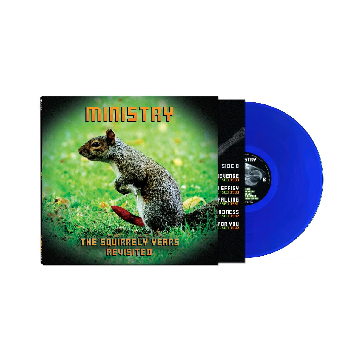 MINISTRY - The Squirrely Years Revisited (Translucent Blue Vinyl) Vinyl