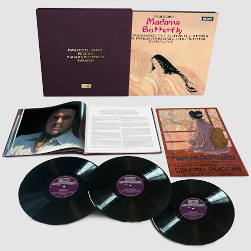 Mirella Freni/Luciano Pavarotti/Wiener Philharmoni - Puccini: Madama Butterfly [180G 3Lp] Vinyl