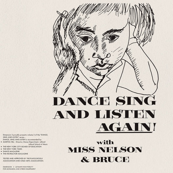 MISS NELSON & BRUCE HAACK - Dance Sing And Listen Again! Vinyl LP