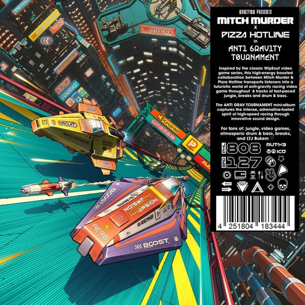 Mitch Murder X Pizza Hotline - Anti Gravity Tournament Vinyl LP