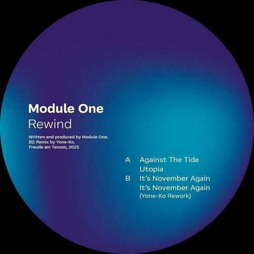MODULE ONE - Rewind [12"] Vinyl