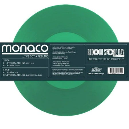 Monaco - I'Ve Got A Feeling [Translucent Green Vinyl] Vinyl