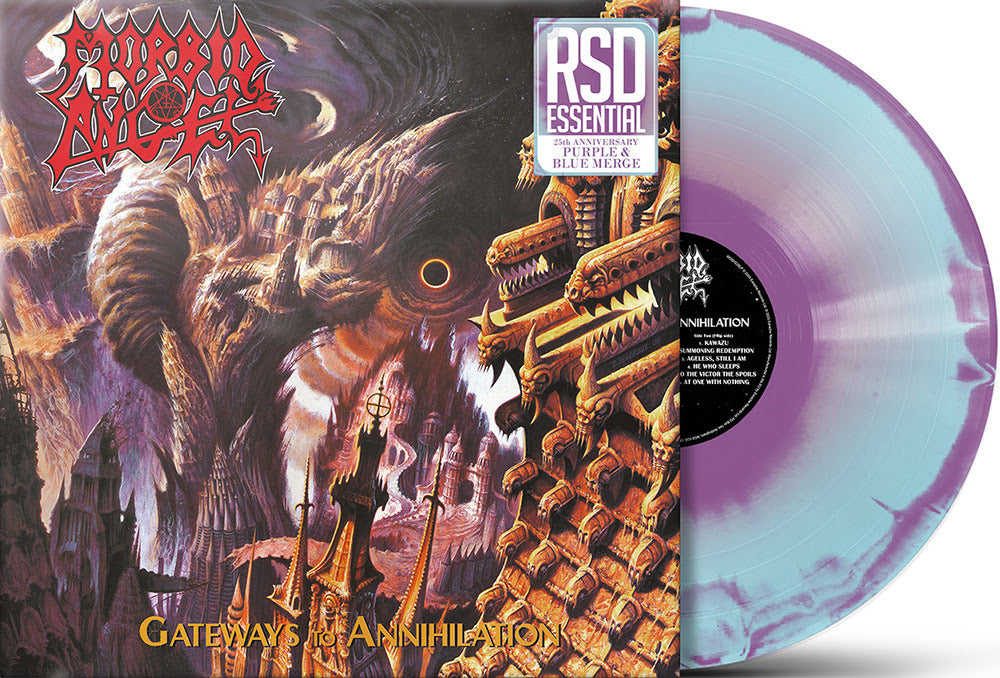 Morbid Angel - Gateways To Annihilation (Indie Exclusive) (Purple Blue Merge Vinyl) Vinyl