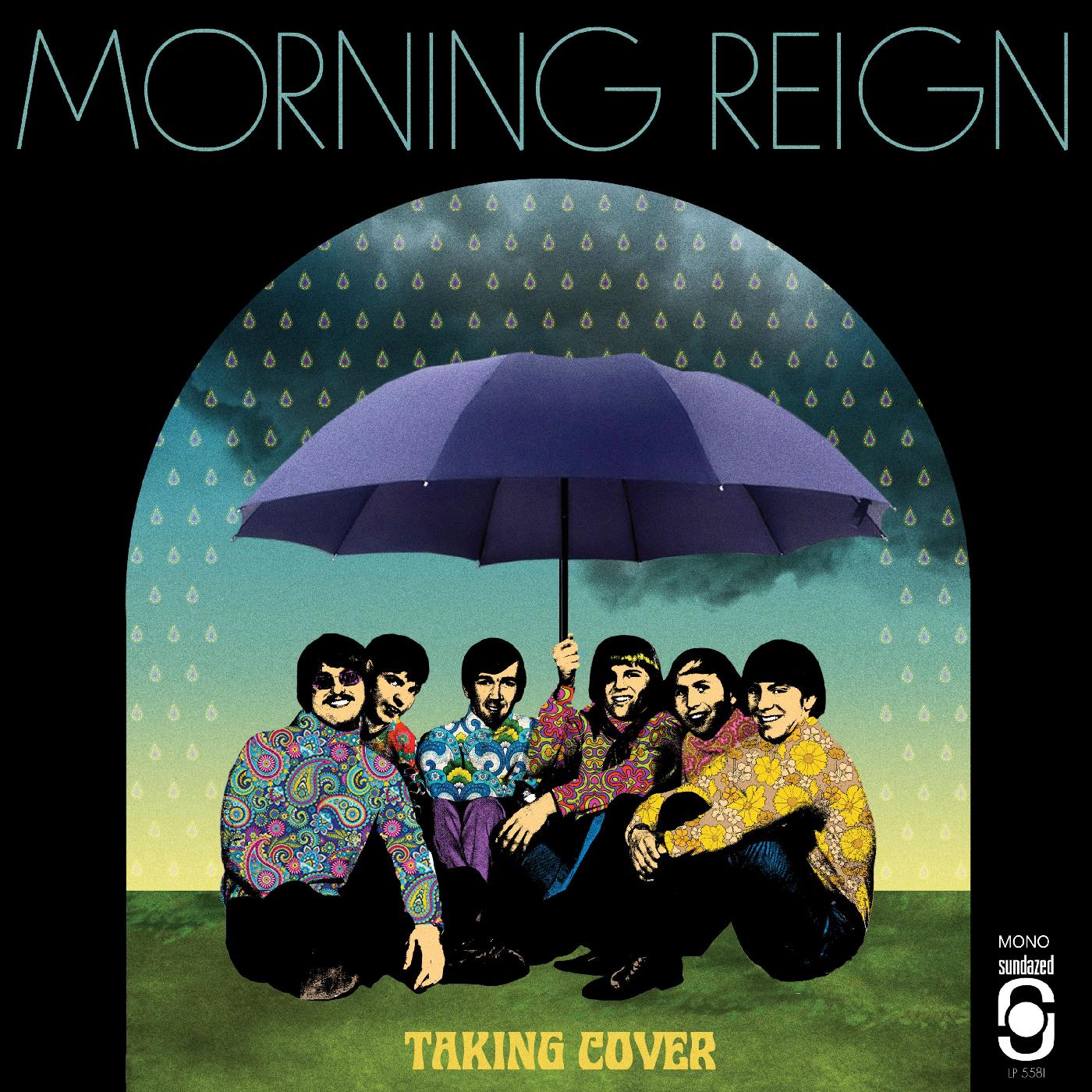 Morning Reign - Taking Cover (BLUE VINYL) Vinyl LP Blue Vinyl