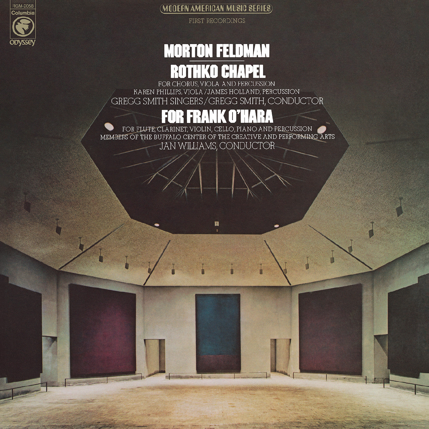 Morton Feldman - Rothko Chapel/For Frank O'Hara (50Th Anniversary) Vinyl