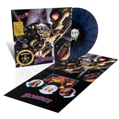 Motörhead - Bomber (50th Anniversary) [Dark Blue/Black Splatter LP] [Half-Speed] Vinyl