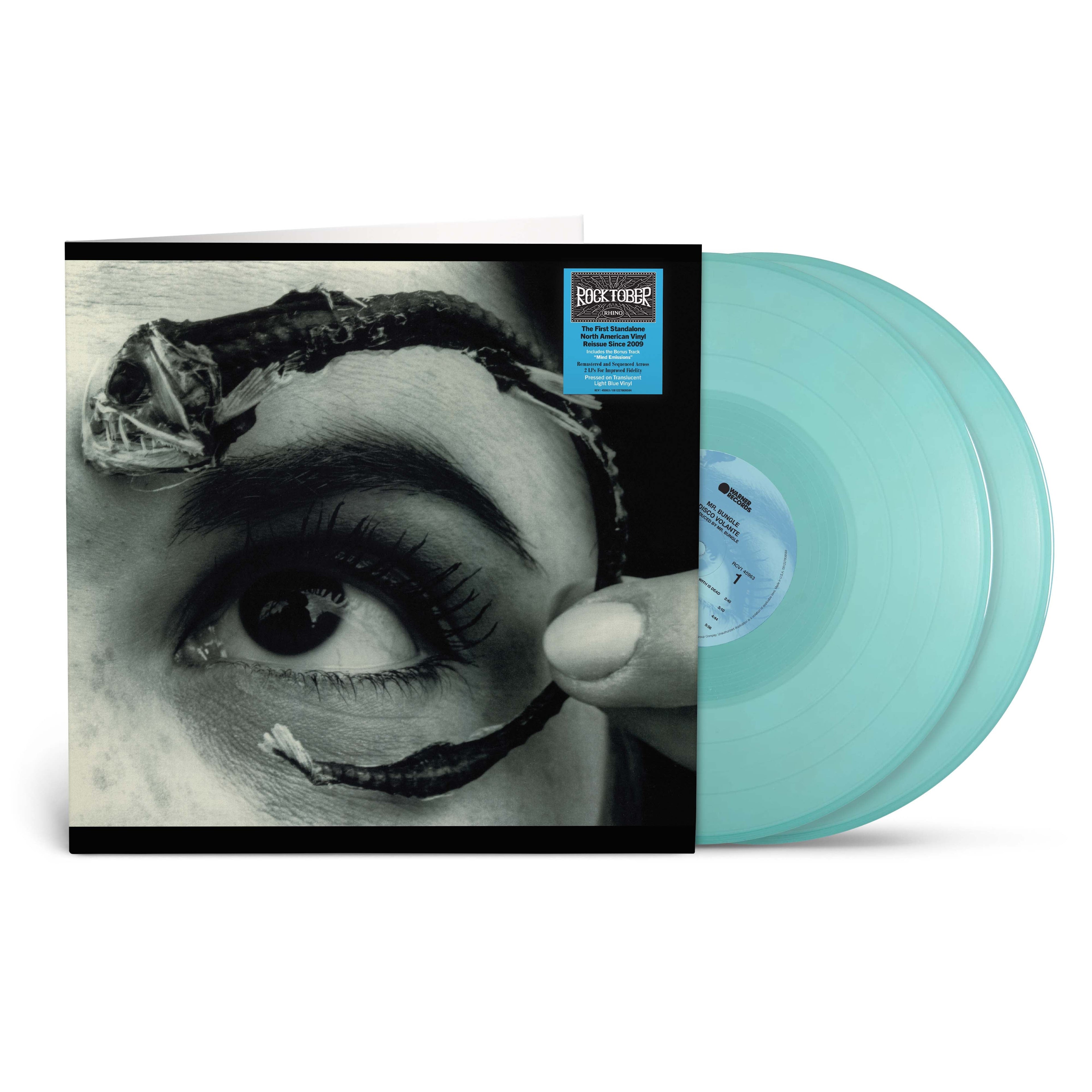 Mr. Bungle - Disco Volante (RKTBR25)(2LP Translucent Light Blue Vinyl) Vinyl