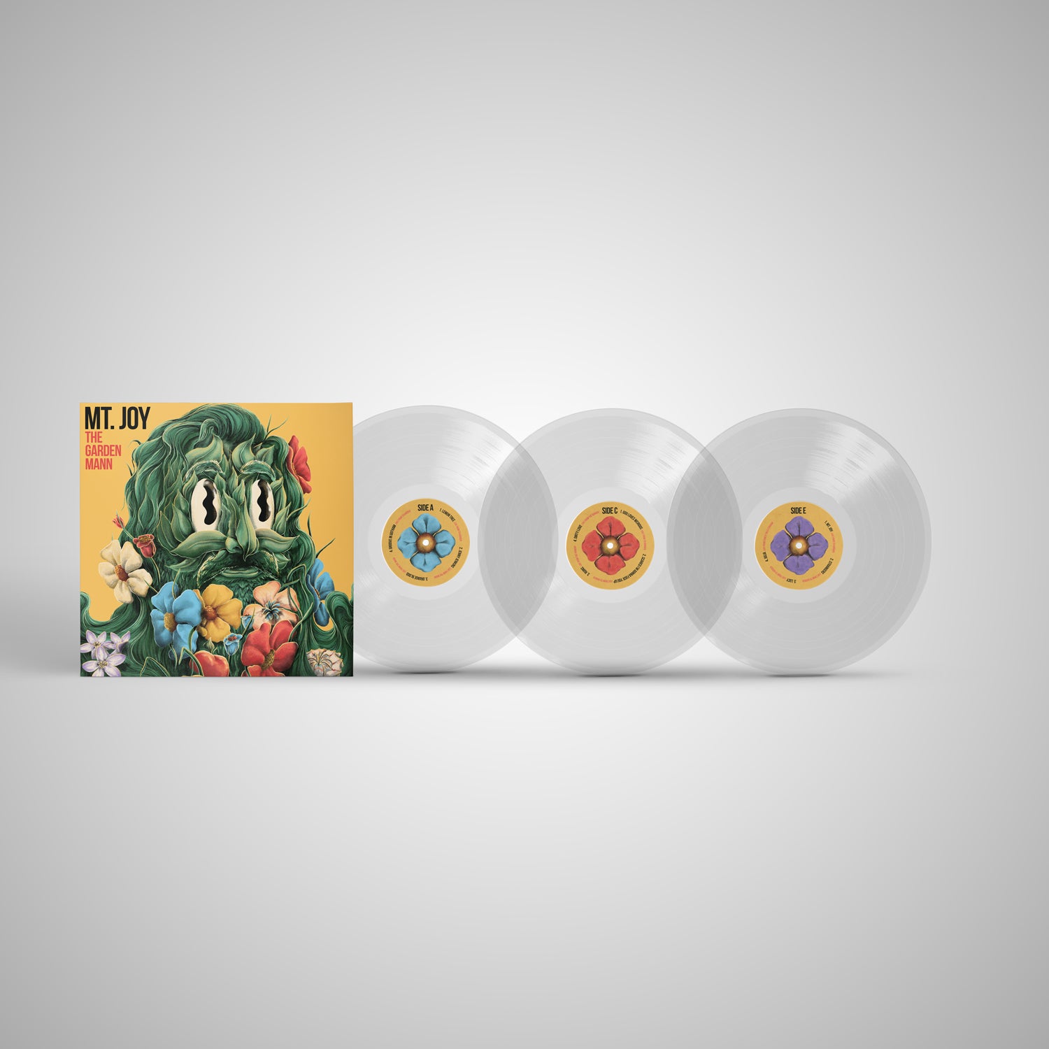 Mt. Joy - The Garden Mann (3LP Clear Vinyl, Deluxe Triple gatefold with exclusive photo art book) Vinyl