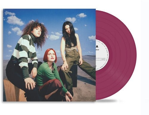 MUNA - Saves The World - Raspberry Colored Vinyl [Import] Vinyl